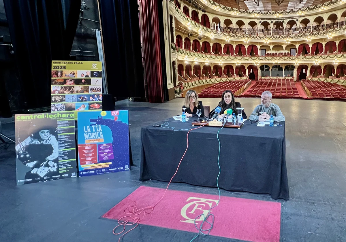 Presentación de la programación de teatros en Cádiz 2023.
