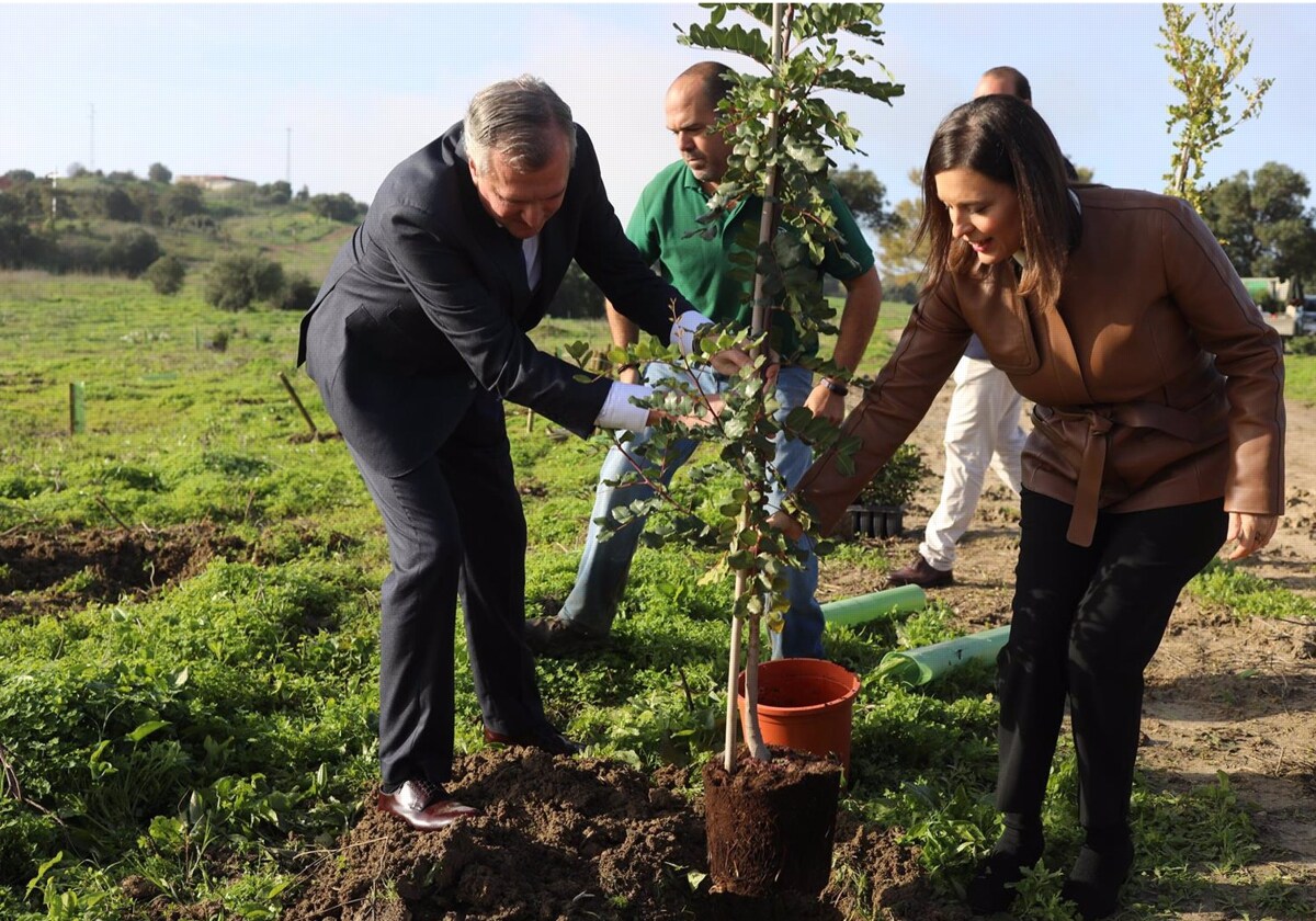 Plantan en San Fernando el primer bosque que compensa la huella de carbono de la provincia