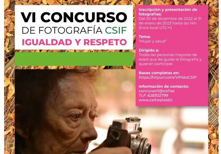 Se abre el plazo para participar en el concurso de fotografía 'Igualdad y Respeto'