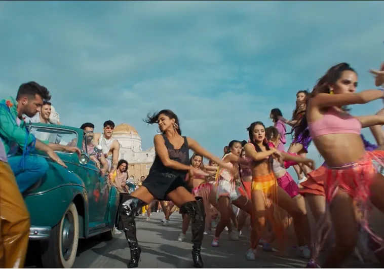El vídeo más espectacular: Cádiz dentro de una superproducción de Bollywood