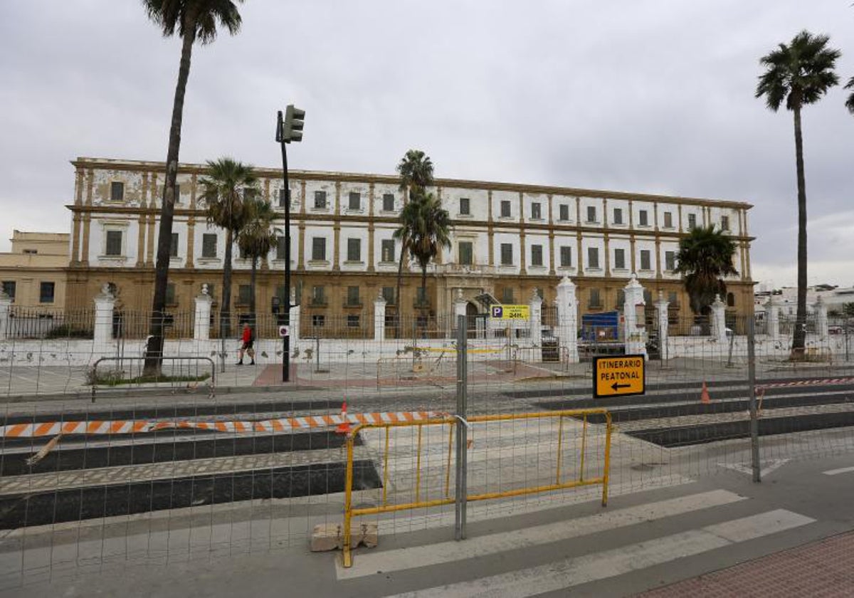 Palacio de Valcárcel en Cádiz.