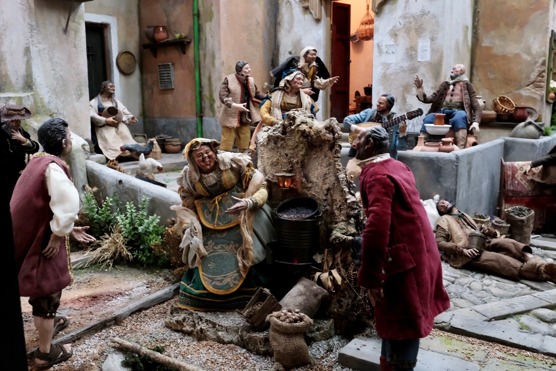 En imágenes: Los belenes, protagonistas del día de Nochebuena