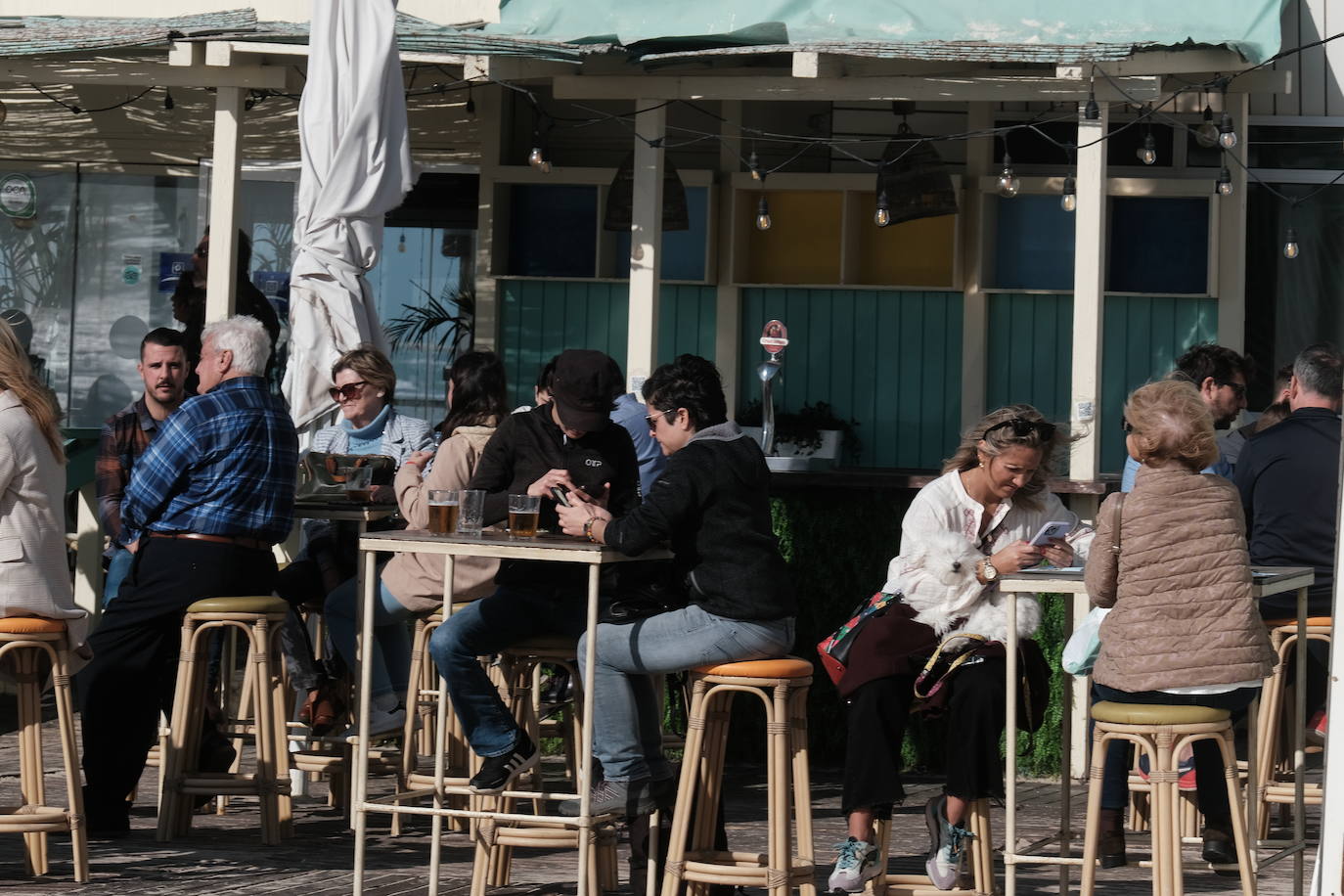 Fotos: Navidad al sol en Cádiz