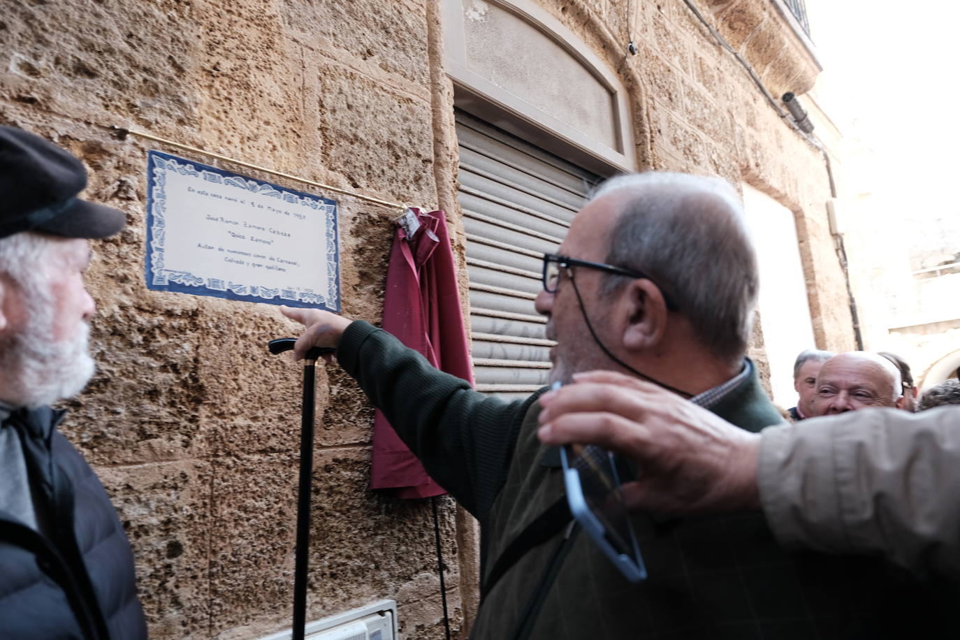 Fotos: Así ha sido el acto de colocación de la placa conmemorativa de Quico Zamora