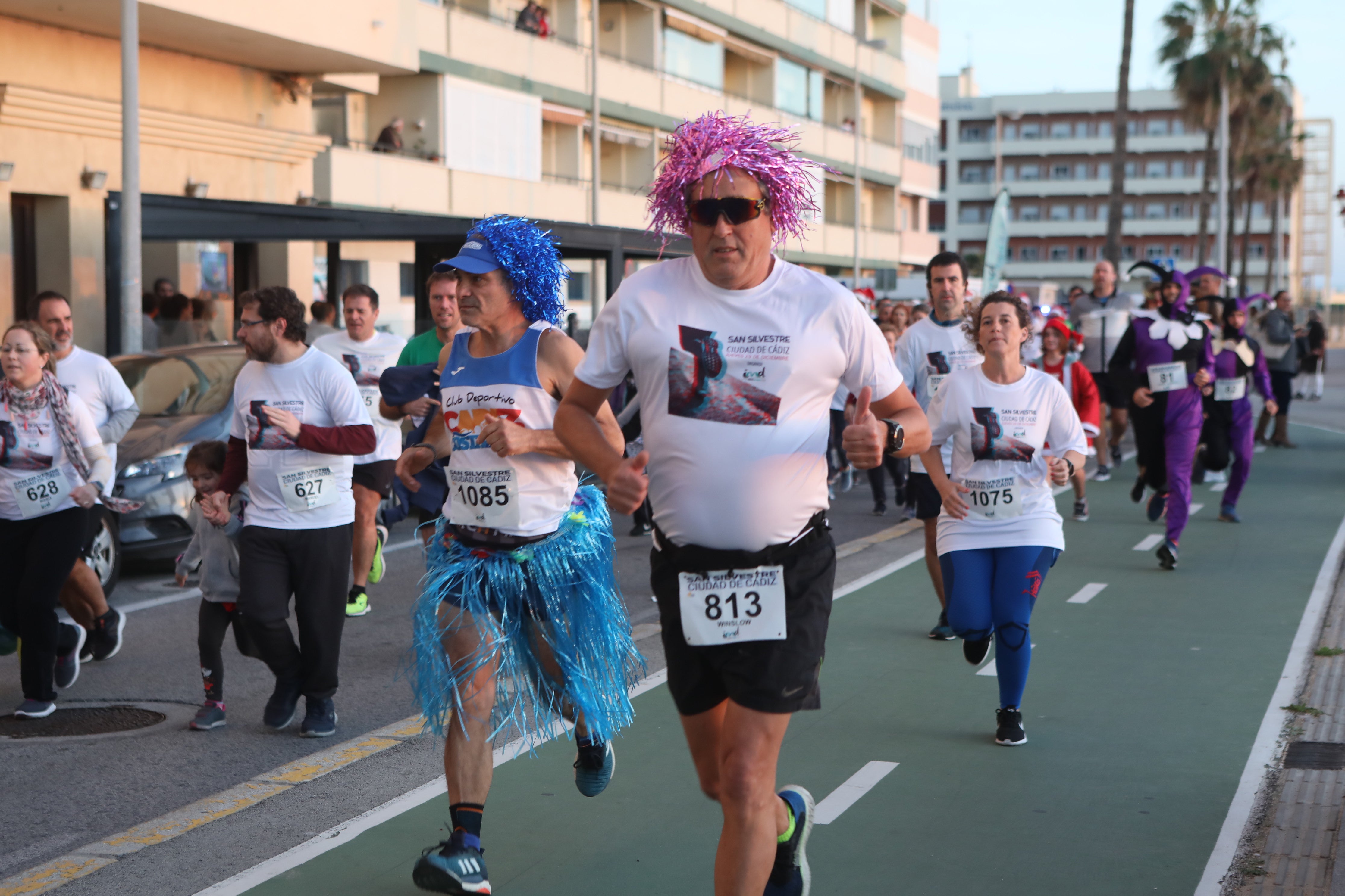 Fotos: Así ha sido la San Silvestre en Cádiz