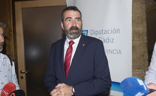 El alcalde de Alcalá de los Gazules Javier Pizarro.