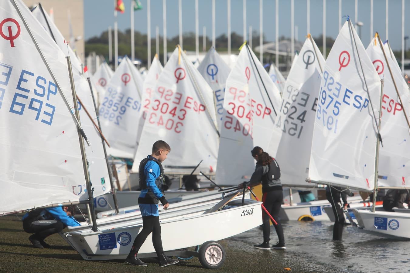 La Excellence Cup de Optimist se despide con honores de la Bahía de Cádiz