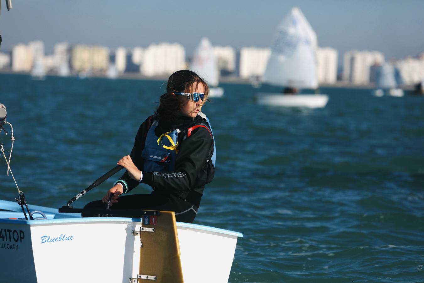 La Excellence Cup de Optimist se despide con honores de la Bahía de Cádiz