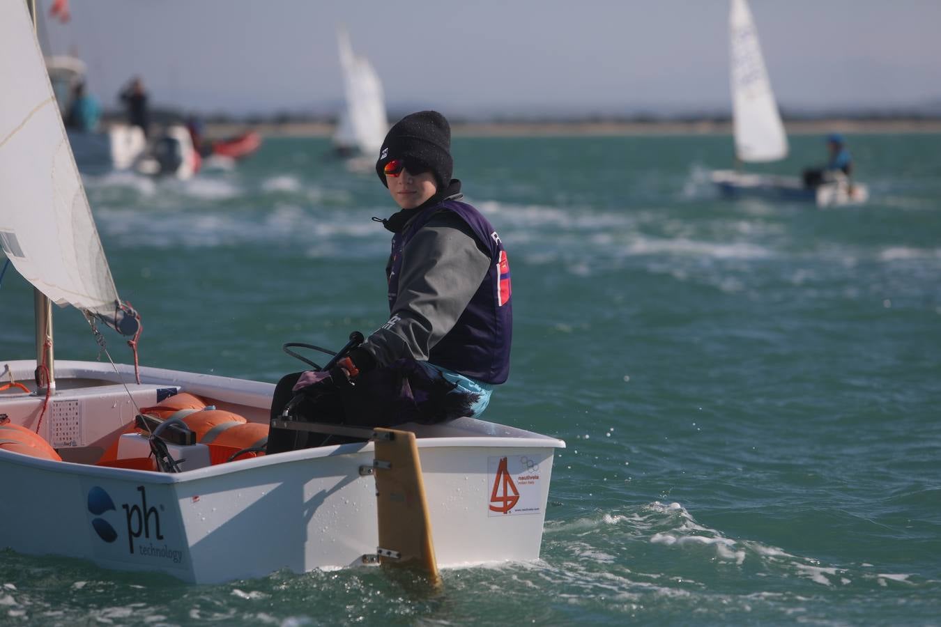 La Excellence Cup de Optimist se despide con honores de la Bahía de Cádiz