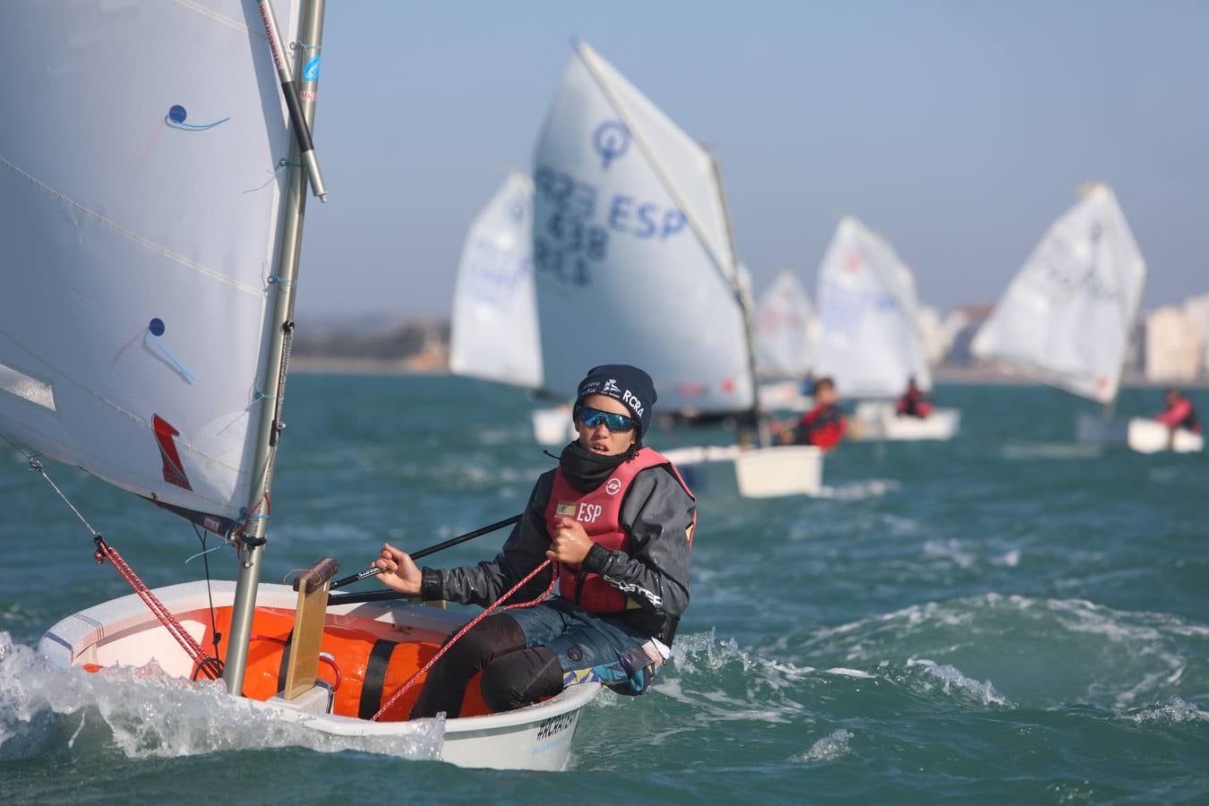 La Excellence Cup de Optimist se despide con honores de la Bahía de Cádiz