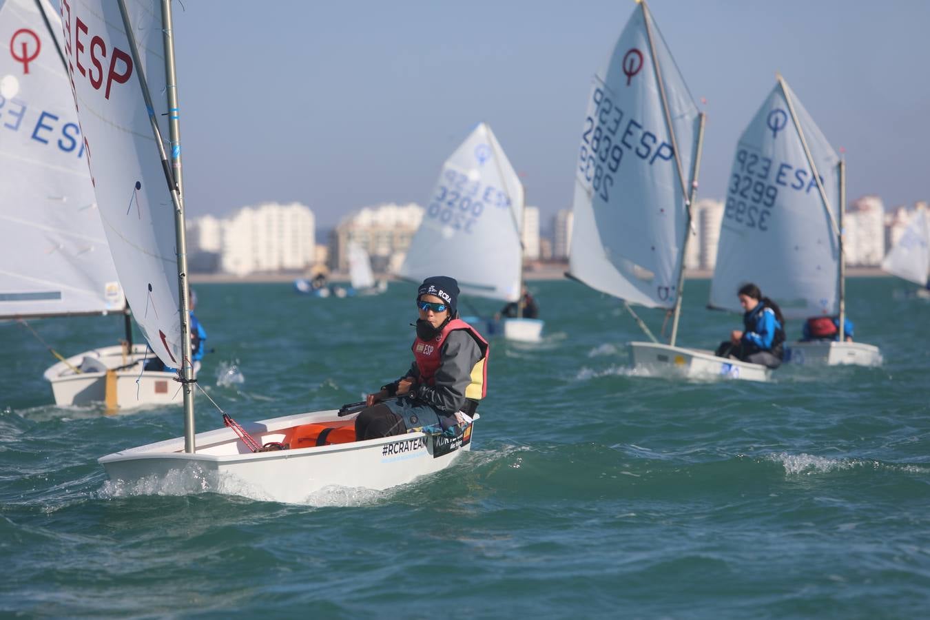 La Excellence Cup de Optimist se despide con honores de la Bahía de Cádiz