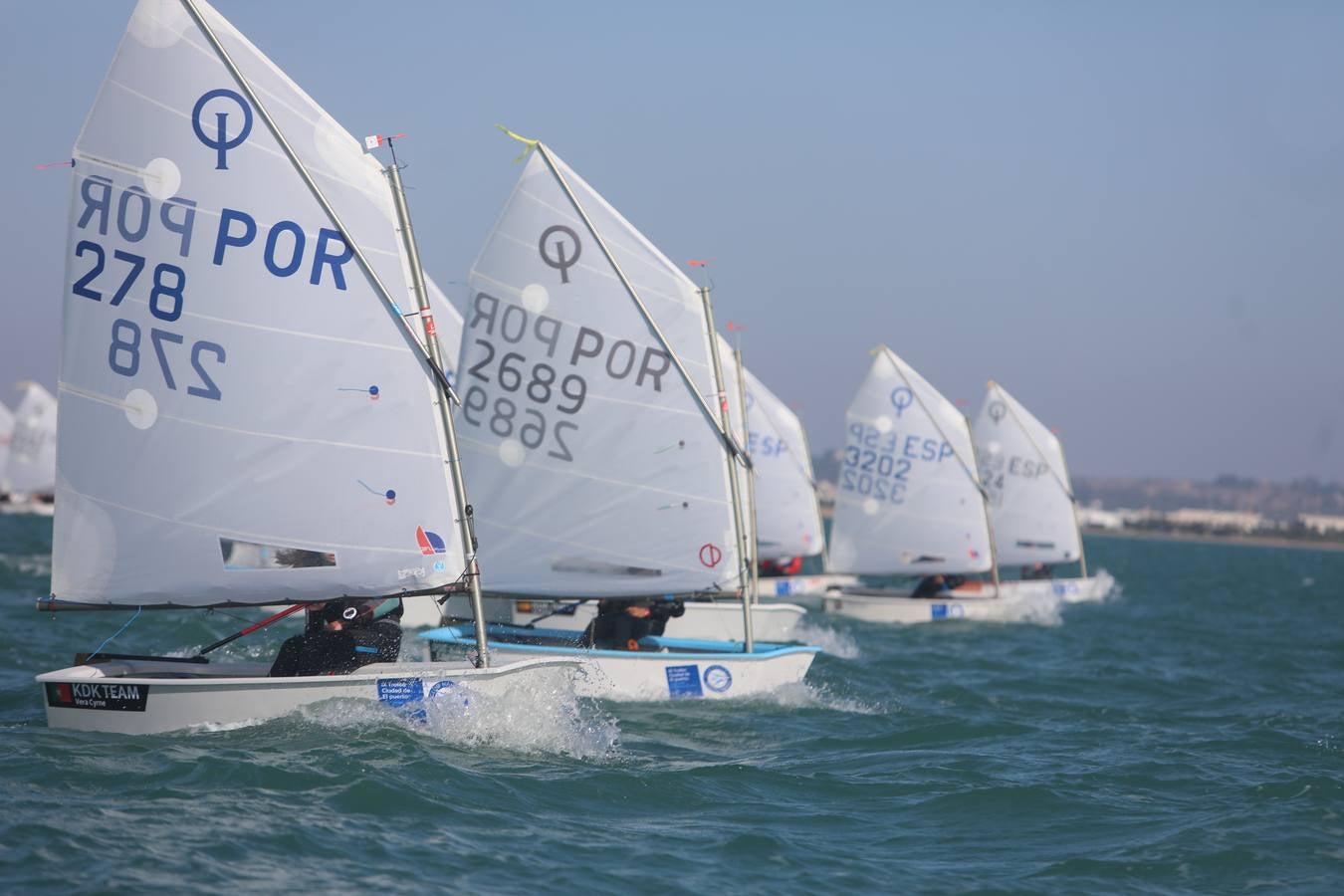 La Excellence Cup de Optimist se despide con honores de la Bahía de Cádiz