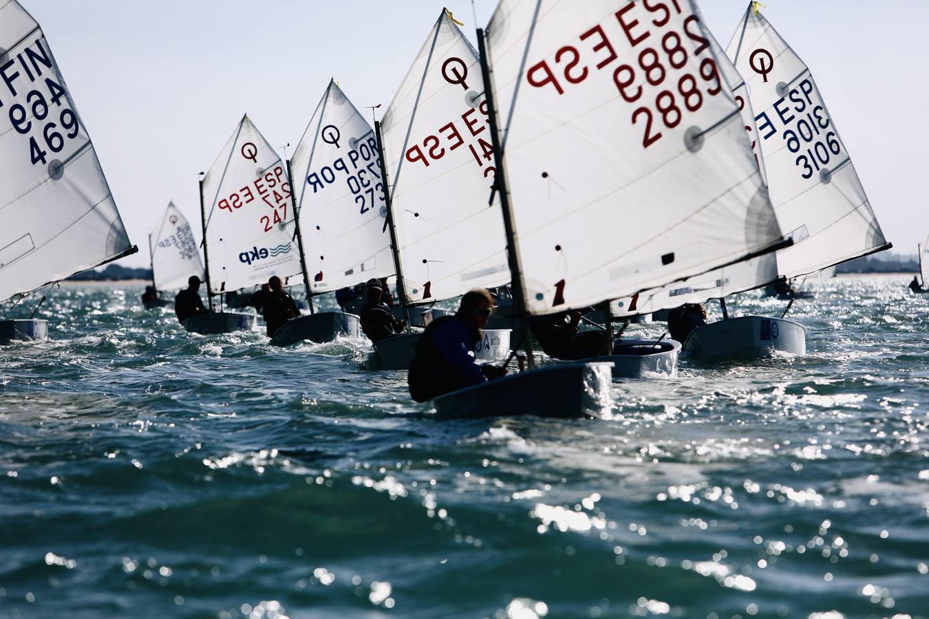 La Excellence Cup de Optimist se despide con honores de la Bahía de Cádiz