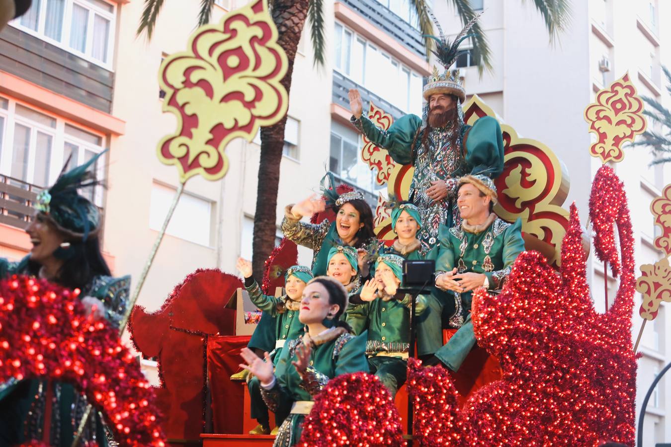 La Cabalgata de los Reyes Magos en Cádiz