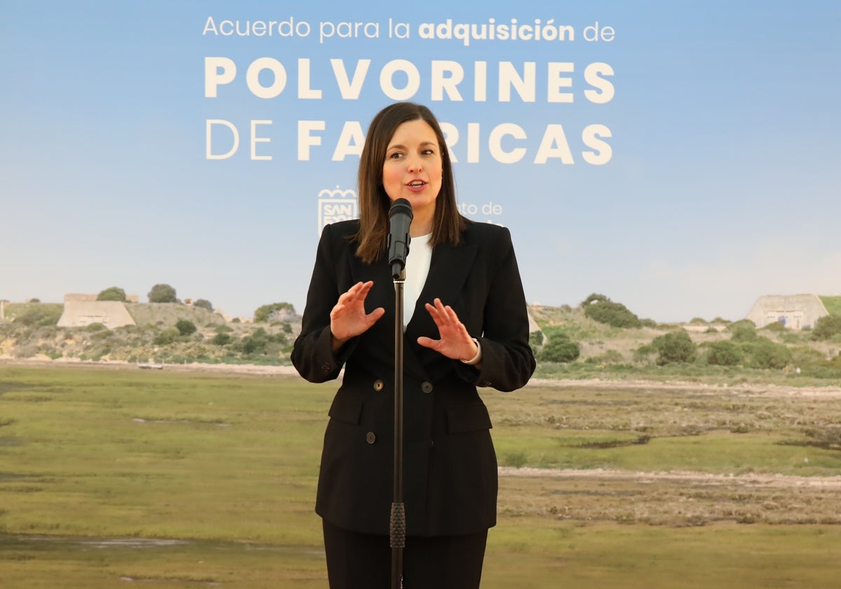 Patricia Cavada, alcaldesa de San Fernando.