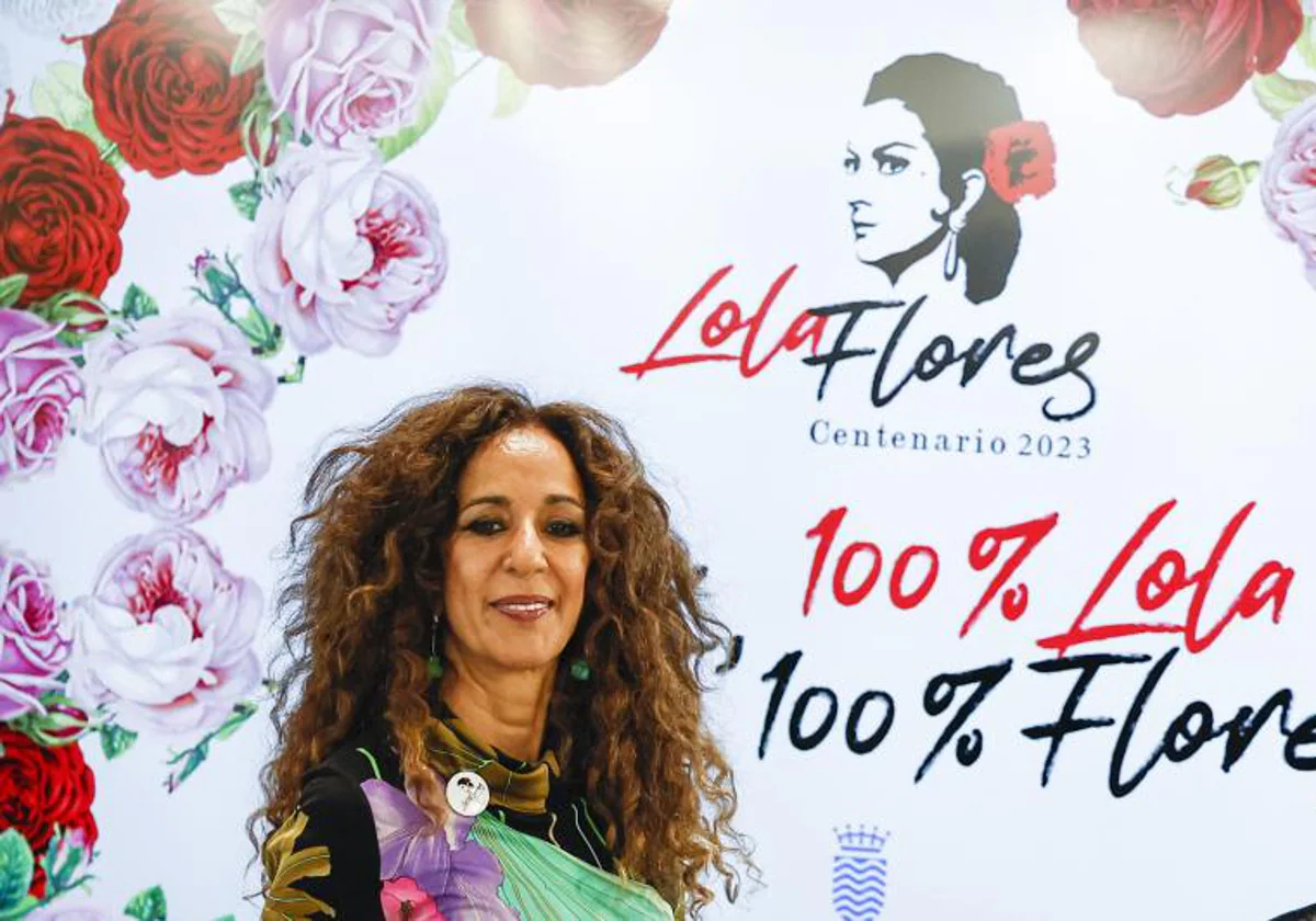 Rosario Flores, en la presentación del centenario de Lola Flores en Fitur
