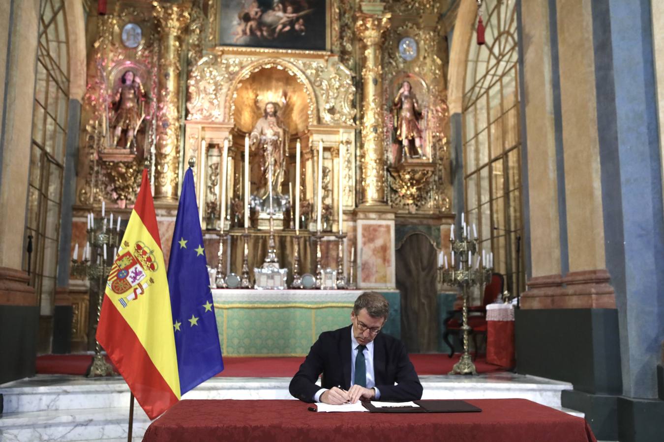 Fotos: Feijóo pasea por las calles de Cádiz junto a Bruno García, candidato del PP por Cádiz