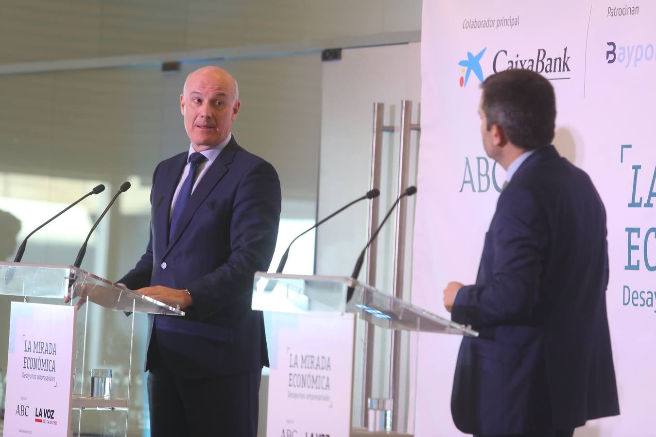 Fotos: Narciso Michavila en la Mirada Económica de ABC y La Voz