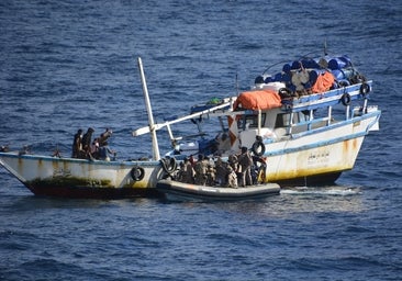 La fragata Santa María, a pleno rendimiento en la misión Atalanta