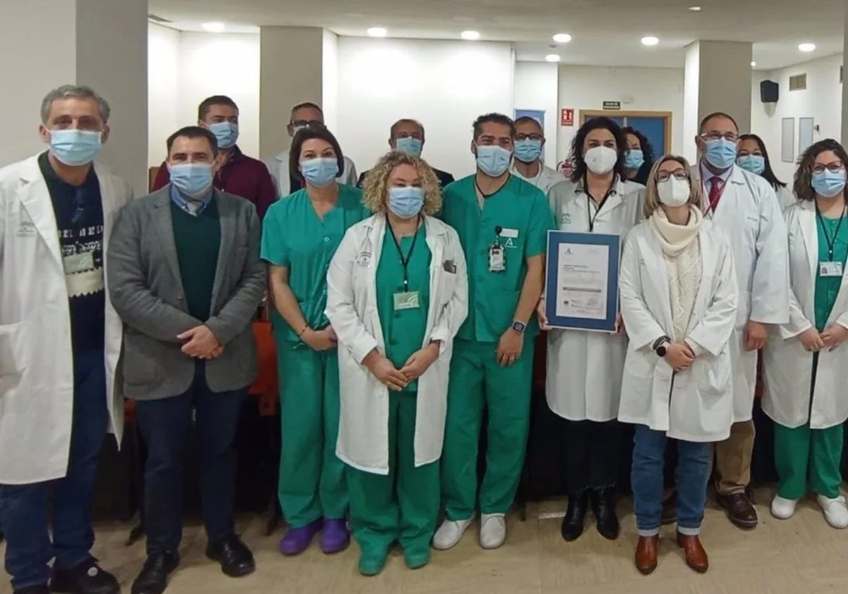 Nefrología del Hospital Punta de Europa, certificada como óptima por la Agencia de Calidad Sanitaria