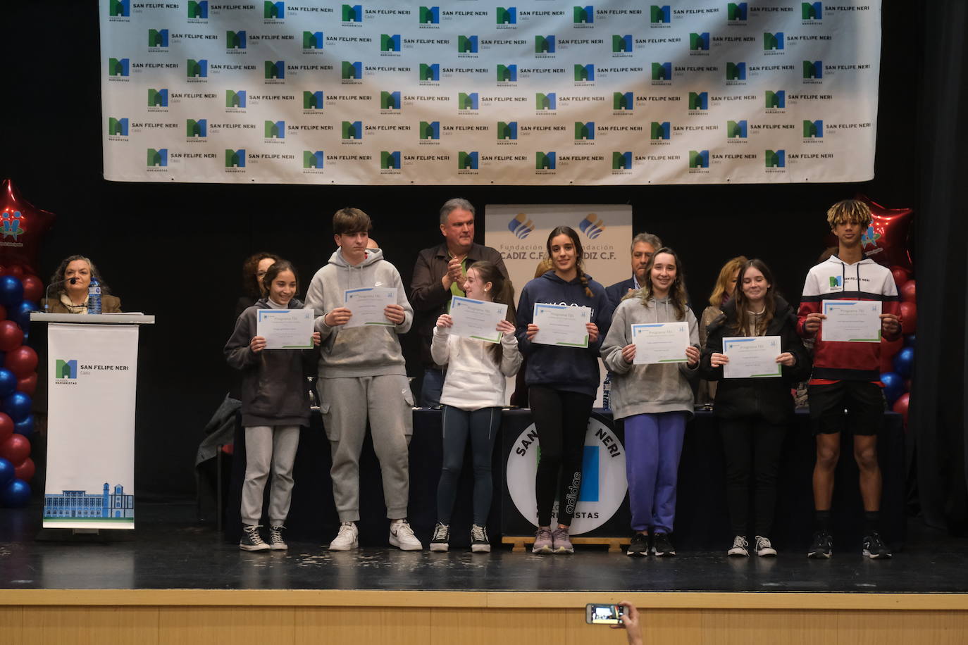 Fotos: Reconocimiento a los alumnos de San Felipe por su trabajo contra el acoso escolar