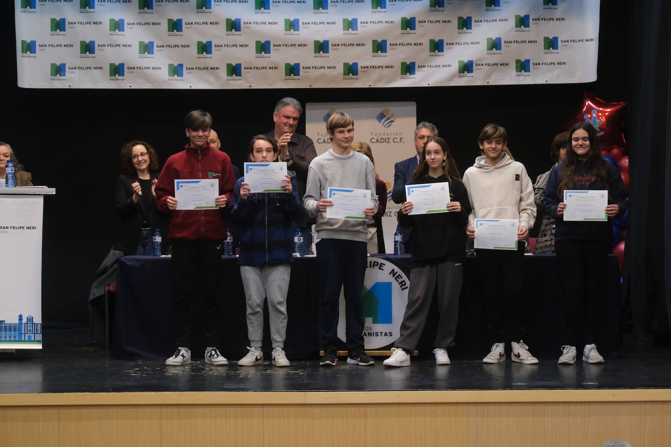 Fotos: Reconocimiento a los alumnos de San Felipe por su trabajo contra el acoso escolar