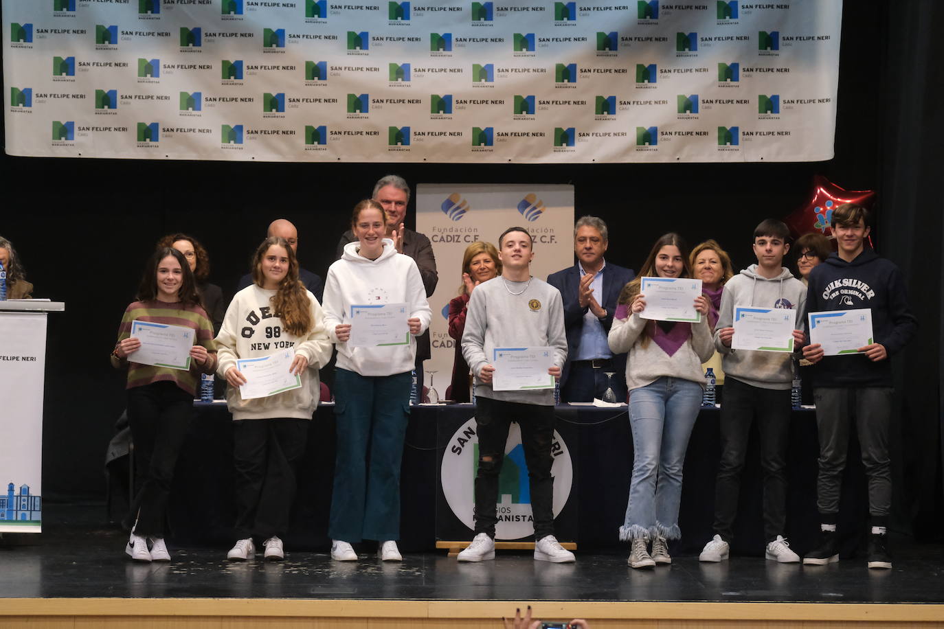 Fotos: Reconocimiento a los alumnos de San Felipe por su trabajo contra el acoso escolar