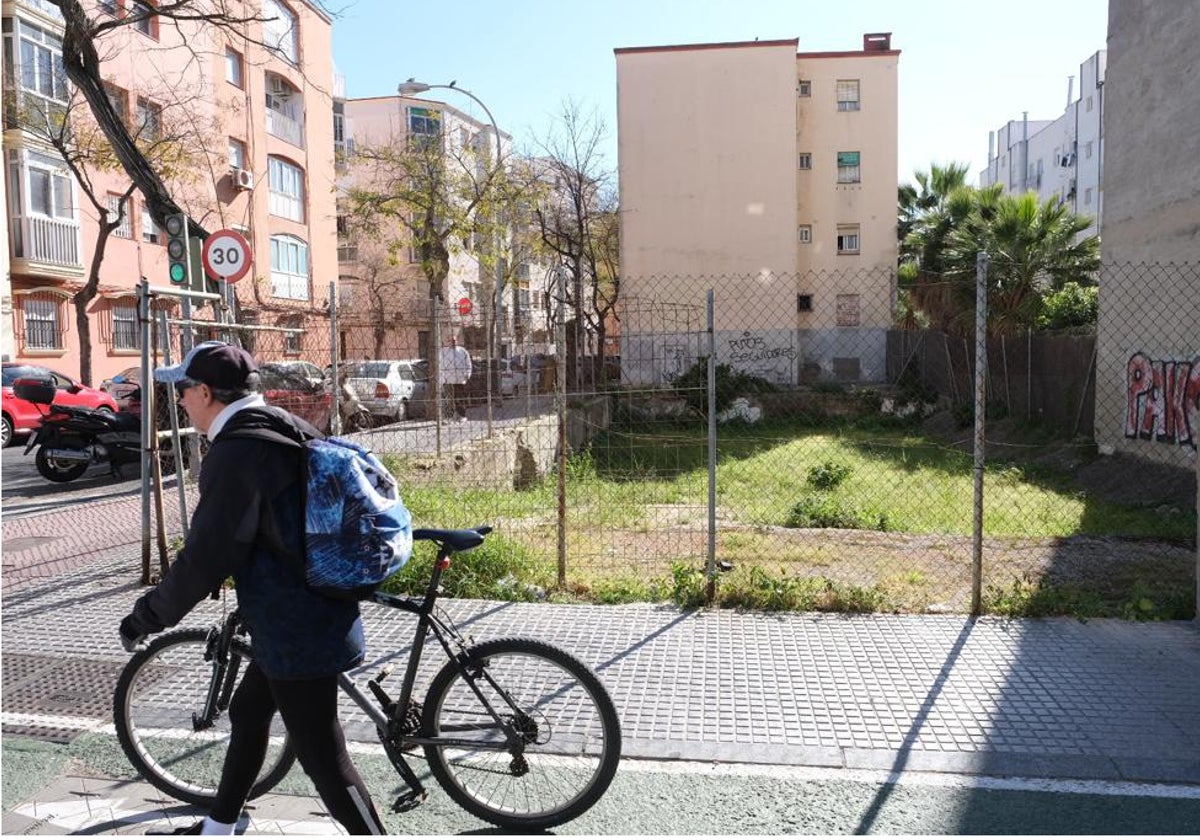 Las viviendas previstas en García de Sola son unas de las promociones que han perdido esta subvención.