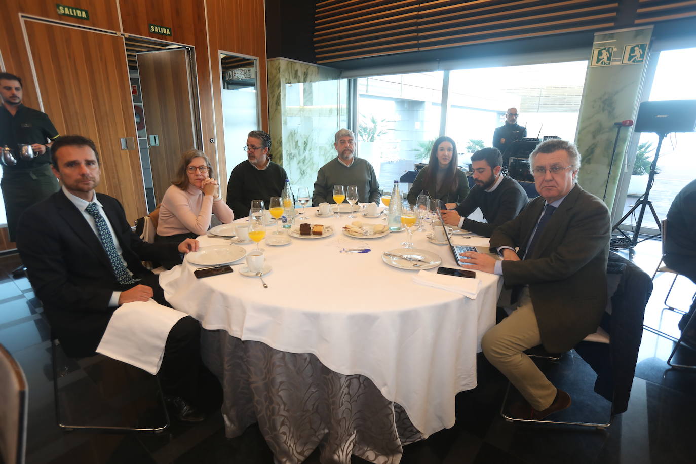 Fotos: El público en la conferencia de la Mirada Económica