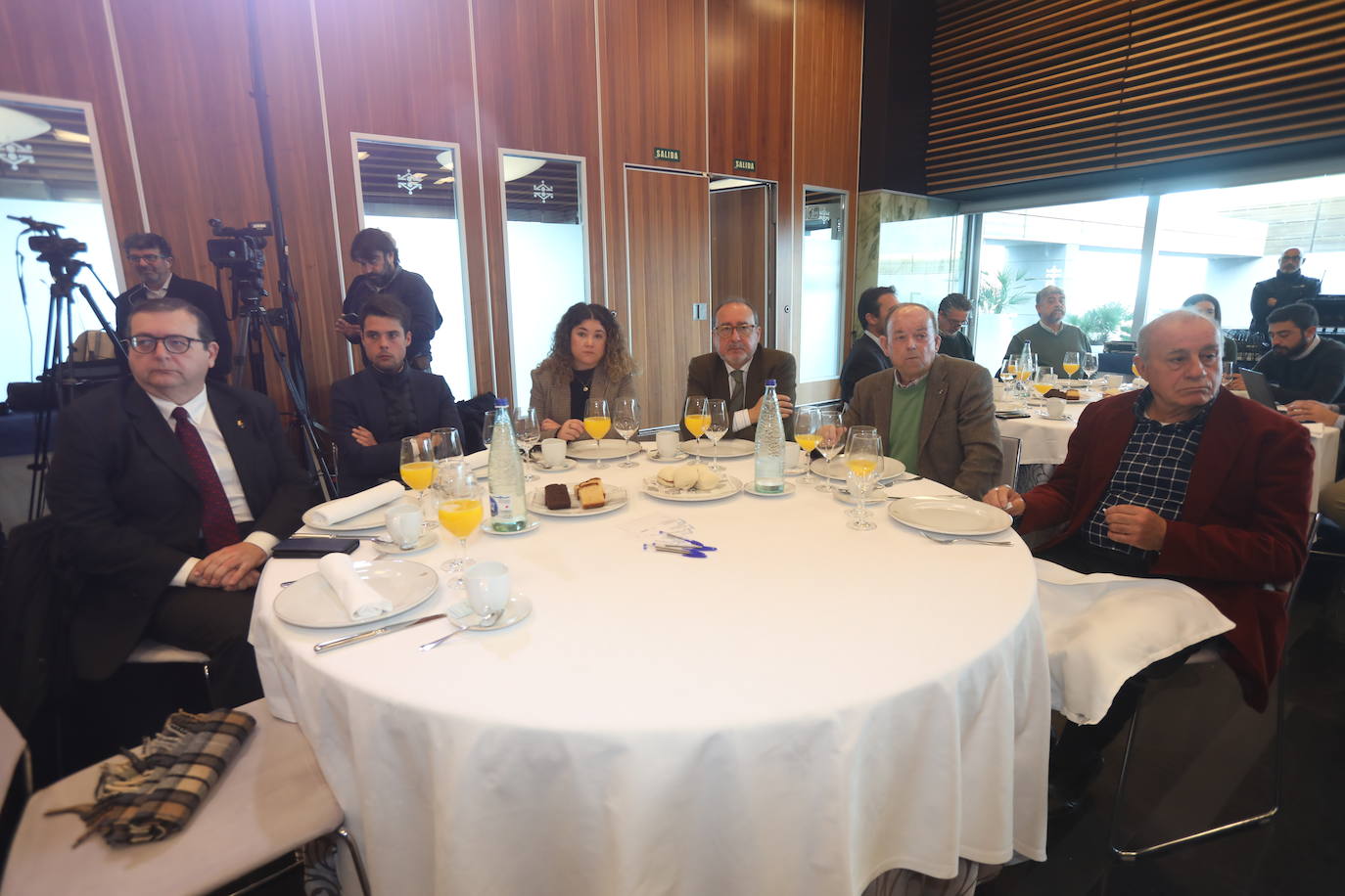 Fotos: El público en la conferencia de la Mirada Económica