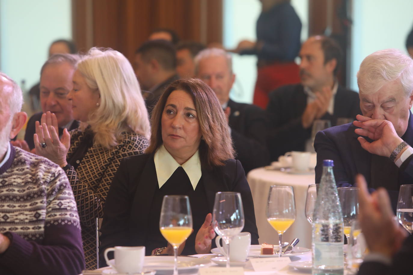 Fotos: El público en la conferencia de la Mirada Económica