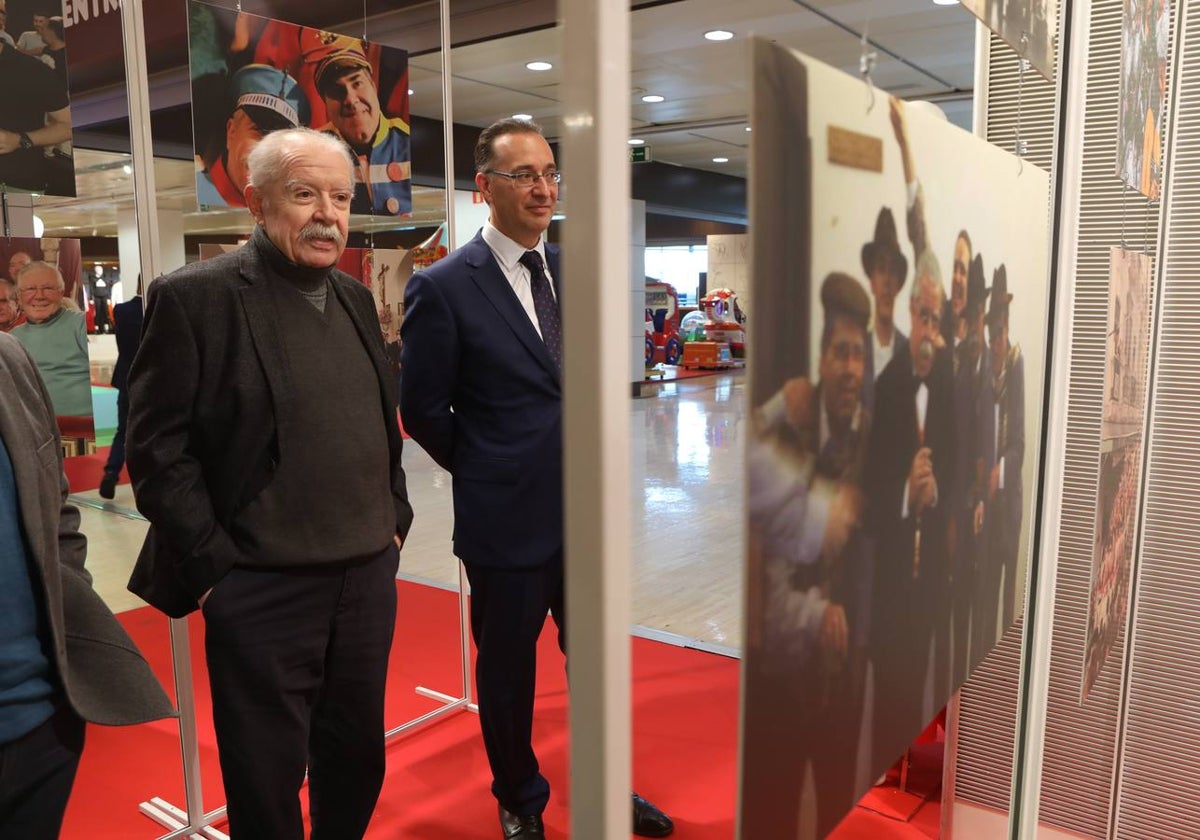 Muestra de Carnaval de El Corte Inglés, dedicada a Julio Pardo.