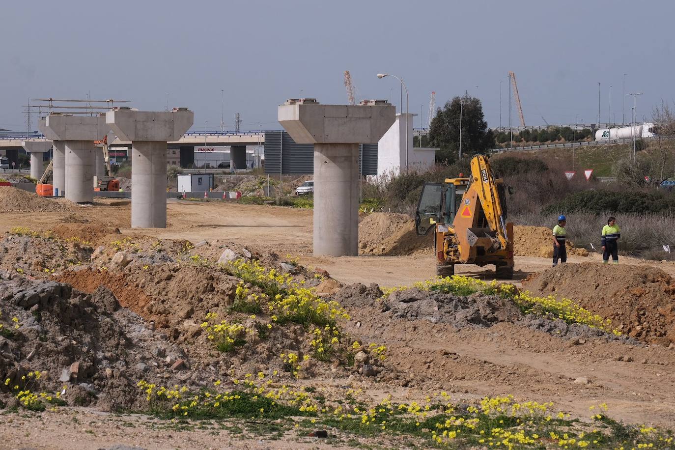 Estado de las obras del tren de La Cabezuela