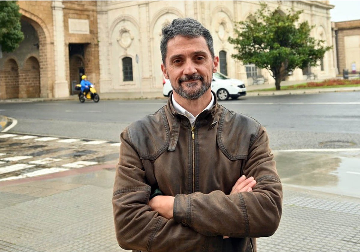 El candidato de Vox en Cádiz capital, Francisco Martín.