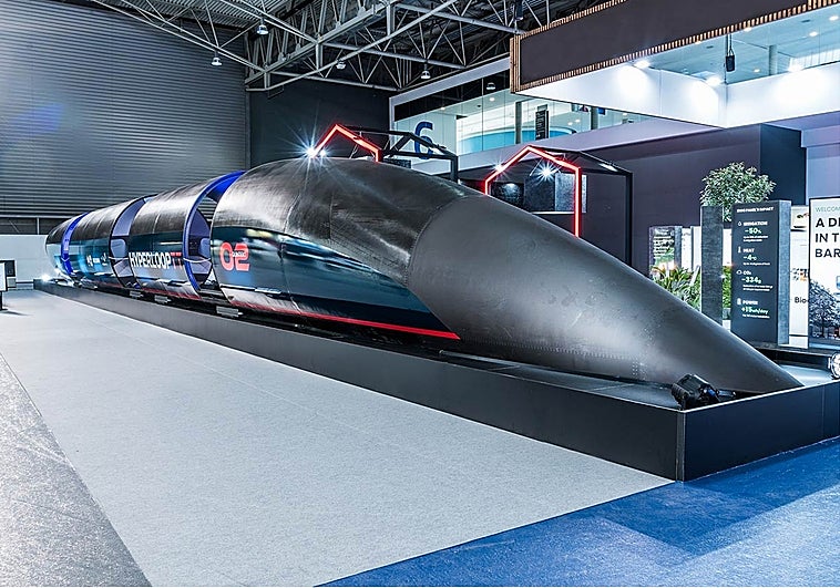 El Hyperloop gaditano resucita en Barcelona