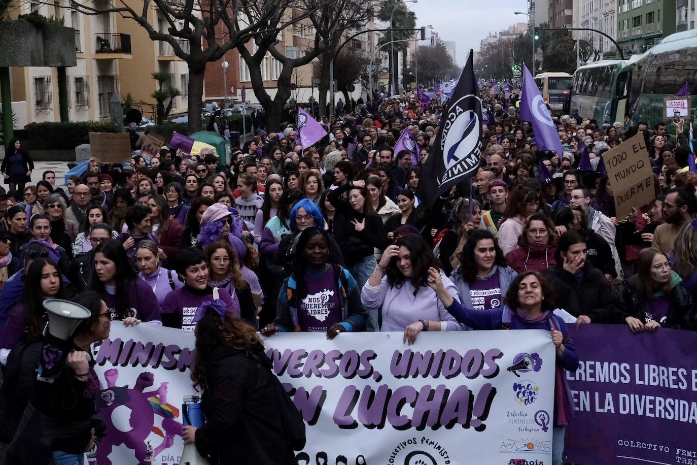Fotos: Manifestación 8-M en Cádiz