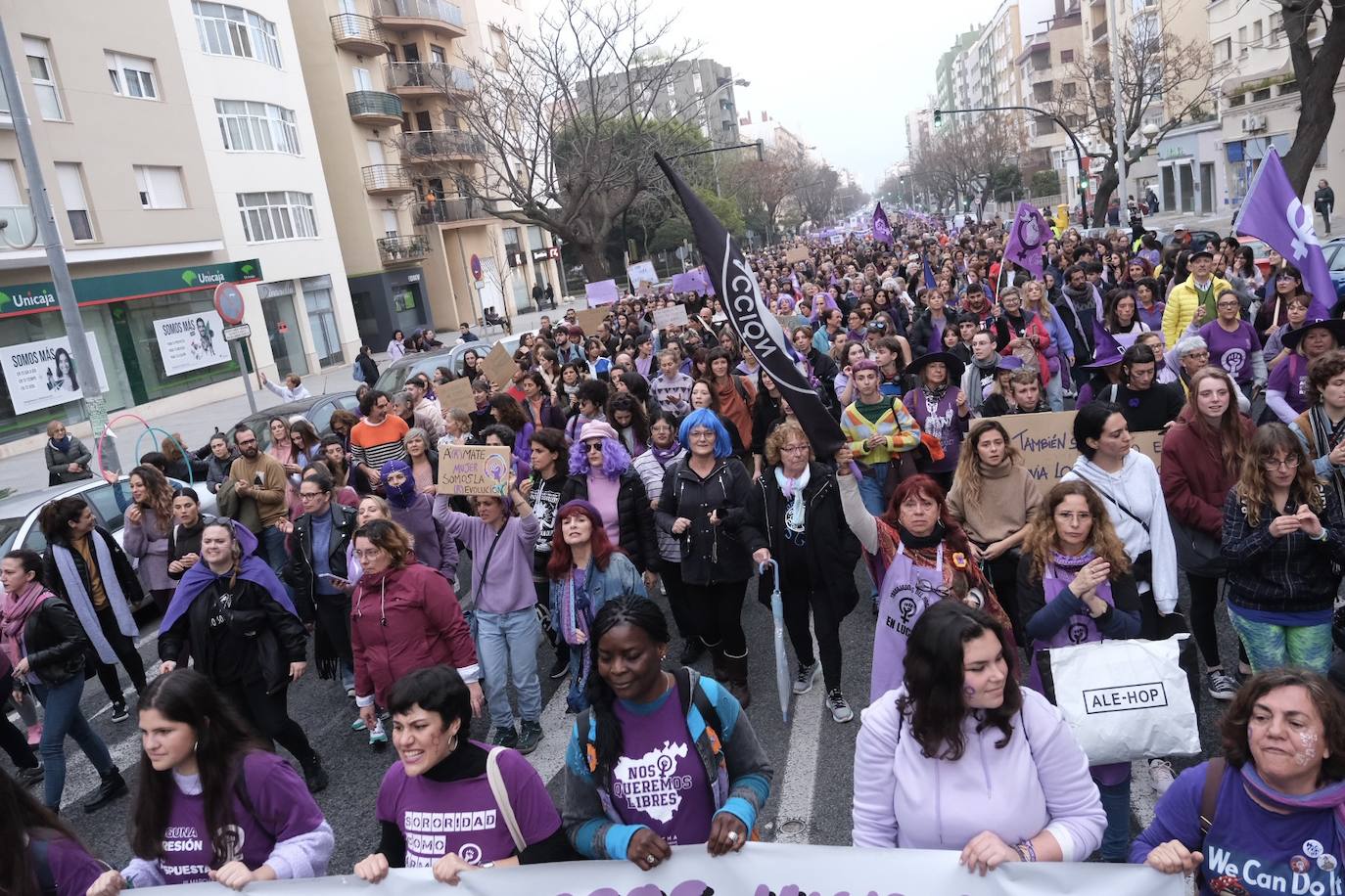 Fotos: Manifestación 8-M en Cádiz