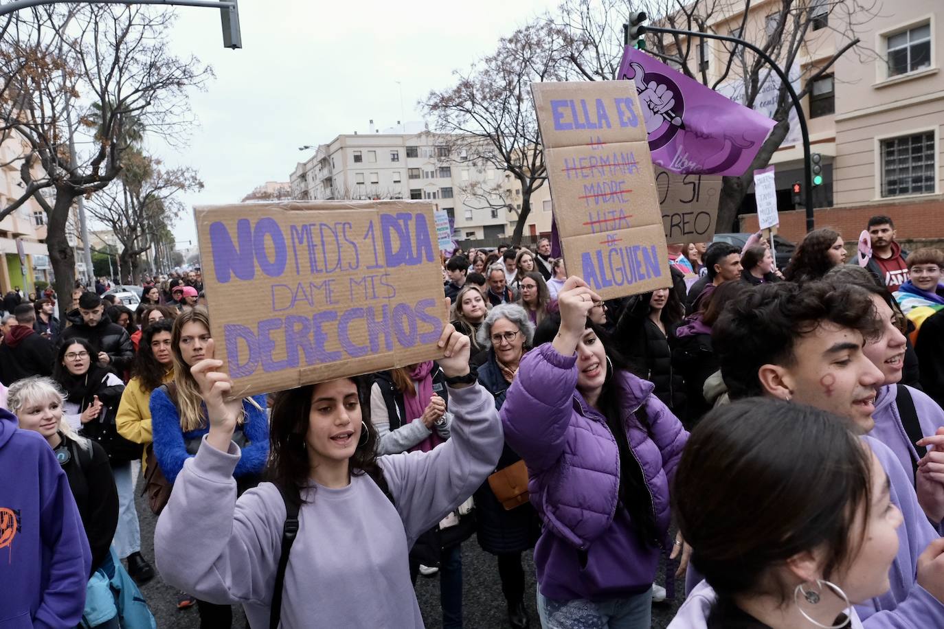 Fotos: Manifestación 8-M en Cádiz