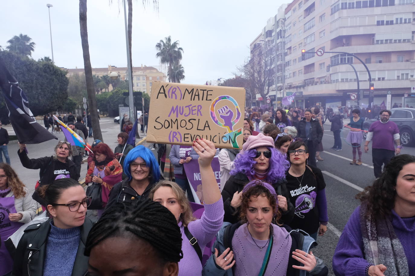 Fotos: Manifestación 8-M en Cádiz