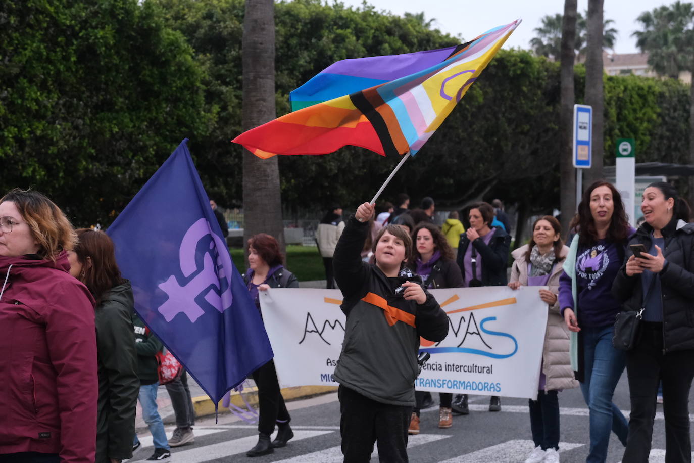Fotos: Manifestación 8-M en Cádiz