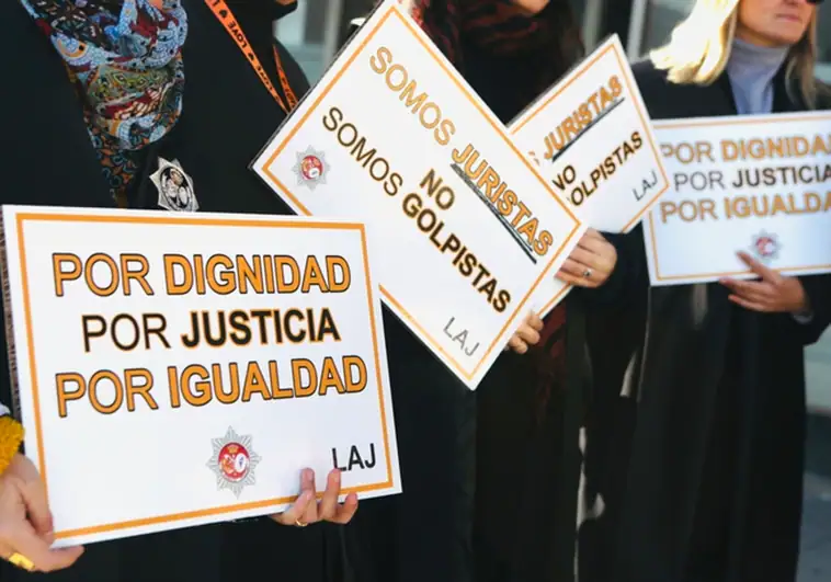 La huelga de los letrados de justicia suspende en Cádiz ya más de 2.500 juicios