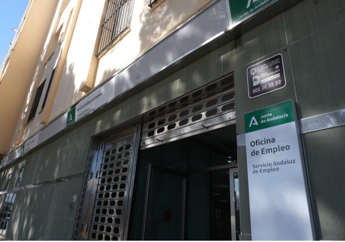 Oficina del Servicio Andaluz de Empleo en la provincia de Cádiz.