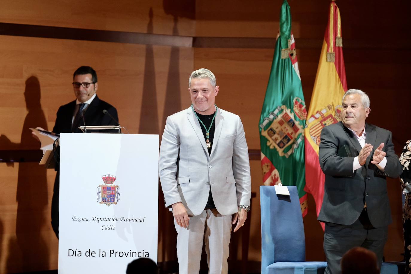 En imágenes: Alejandro Sanz y Lola Flores, Hijos Predilectos de Cádiz