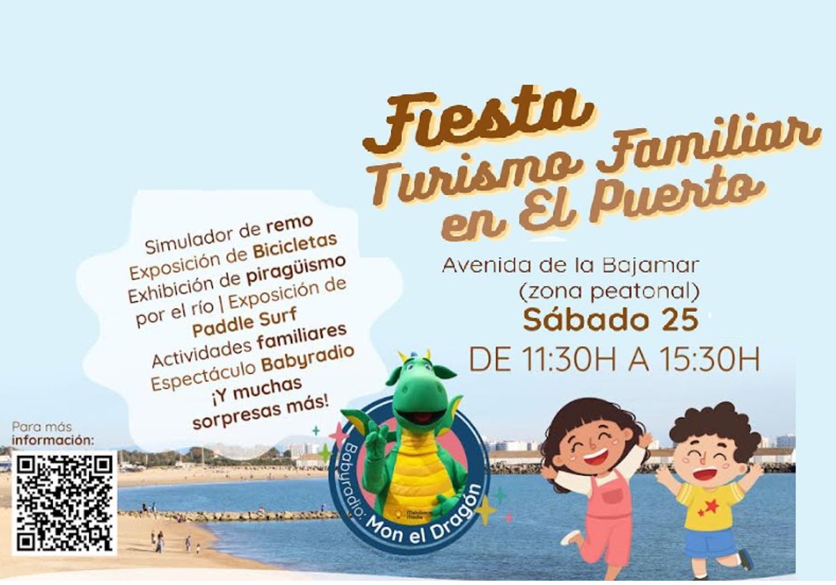 Turismo organiza este sábado una fiesta junto al río para promocionar El Puerto como destino familiar