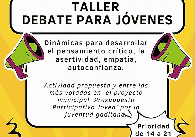 El Ayuntamiento pone en marcha un taller de debate para jóvenes en el marco del IX Congreso de la Lengua