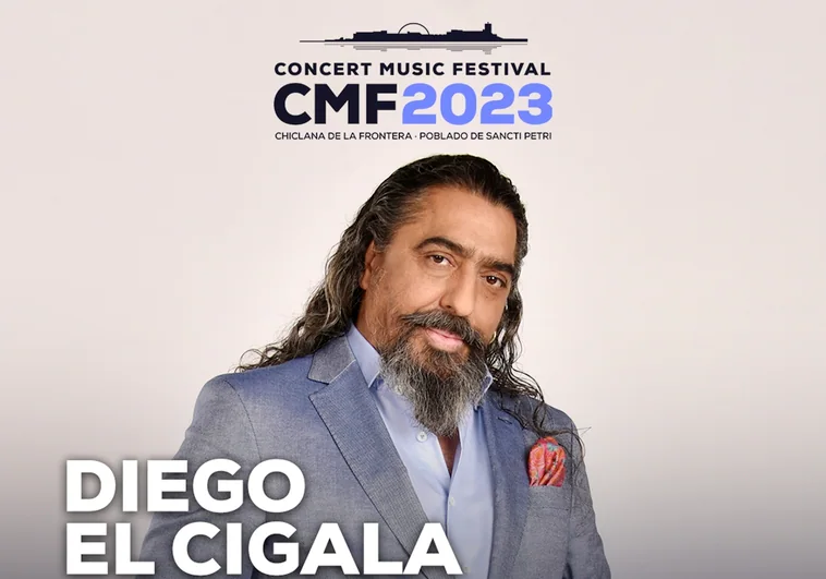 El Cigala confirma su presencia en el cartel de la VI Edición de Concert Music Festival 2023
