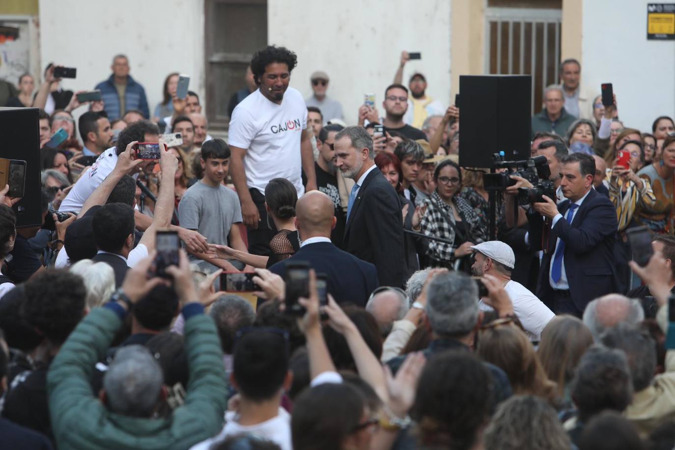 Fotos: Los Reyes asisten al concierto inaugural &#039;Tempo de luz&#039;