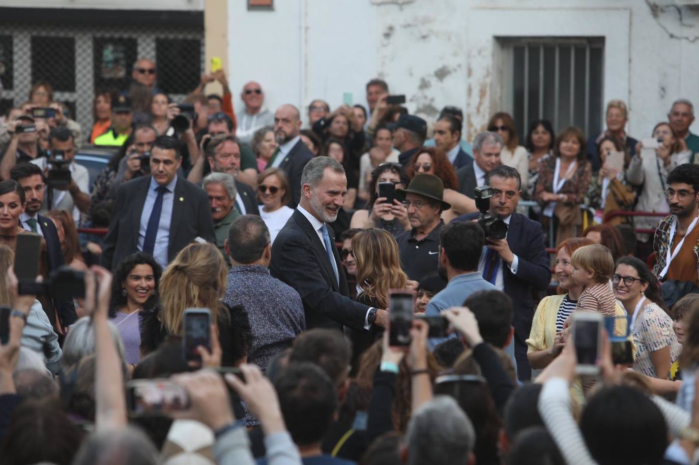 Fotos: Los Reyes asisten al concierto inaugural &#039;Tempo de luz&#039;