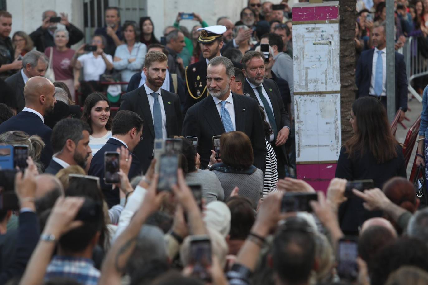 Fotos: Los Reyes asisten al concierto inaugural &#039;Tempo de luz&#039;