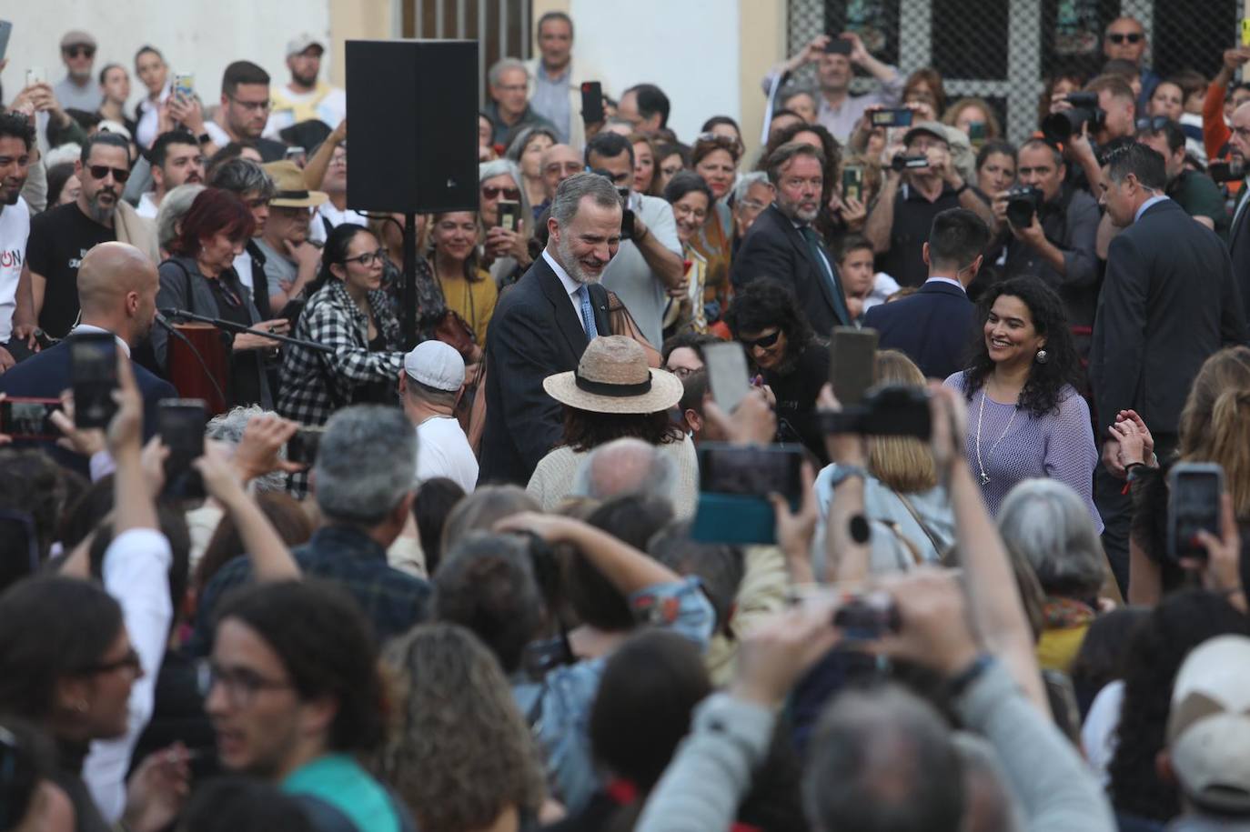 Fotos: Los Reyes asisten al concierto inaugural &#039;Tempo de luz&#039;